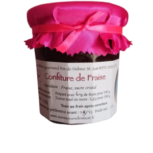 CONFITURE DE FRAISE